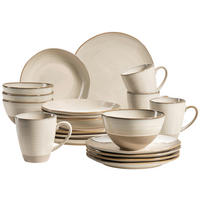 KOMBISERVICE NOTTINGHAM Beige 20-teilig 4 Personen  - Beige, Basics, Keramik - Mäser