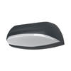 LED-AUßENLEUCHTE 8,6/21/9 cm   - Dunkelgrau, Basics, Kunststoff/Metall (8,6/21/9cm) - Osram
