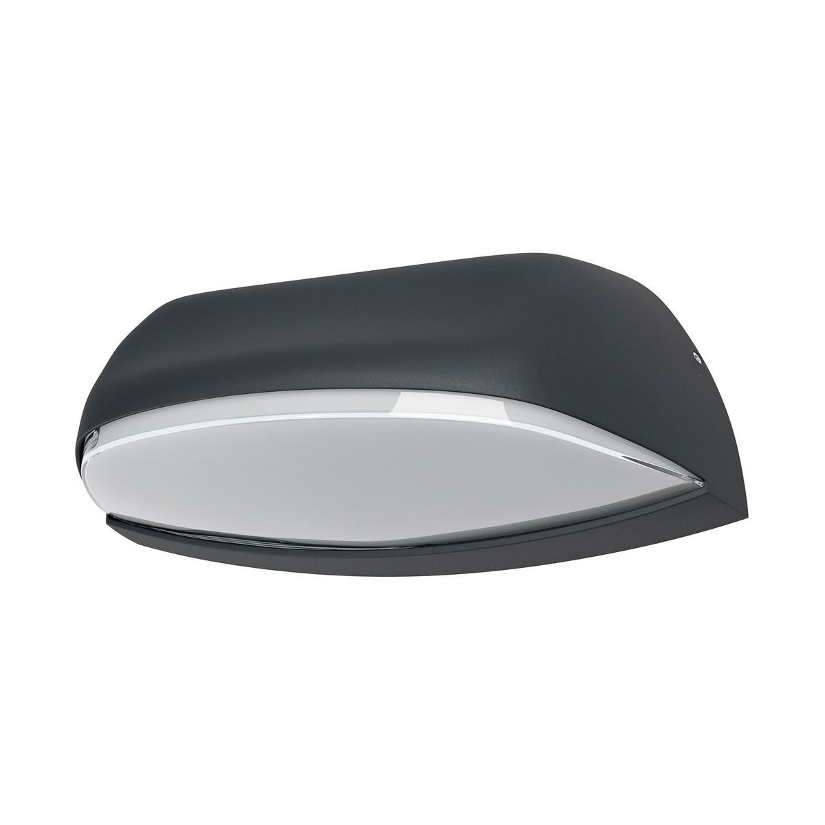 LED-AUßENLEUCHTE 8,6/21/9 cm   - Dunkelgrau, Basics, Kunststoff/Metall (8,6/21/9cm) - Osram