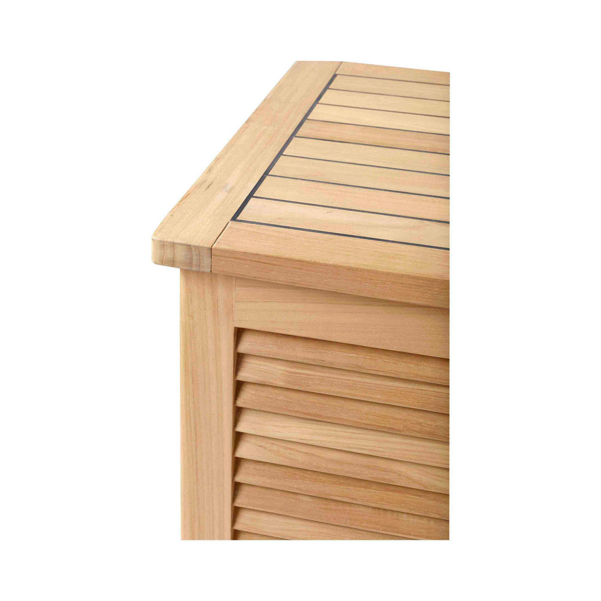 TRUHE in Holz 90/48/30 cm  - Teakfarben, ROMANTIK / LANDHAUS, Holz (90/48/30cm) - MID.YOU