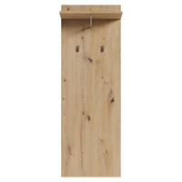 GARDEROBENPANEEL  in 48/140/28 cm  - Eiche Artisan, LIFESTYLE, Holzwerkstoff (48/140/28cm) - MID.YOU