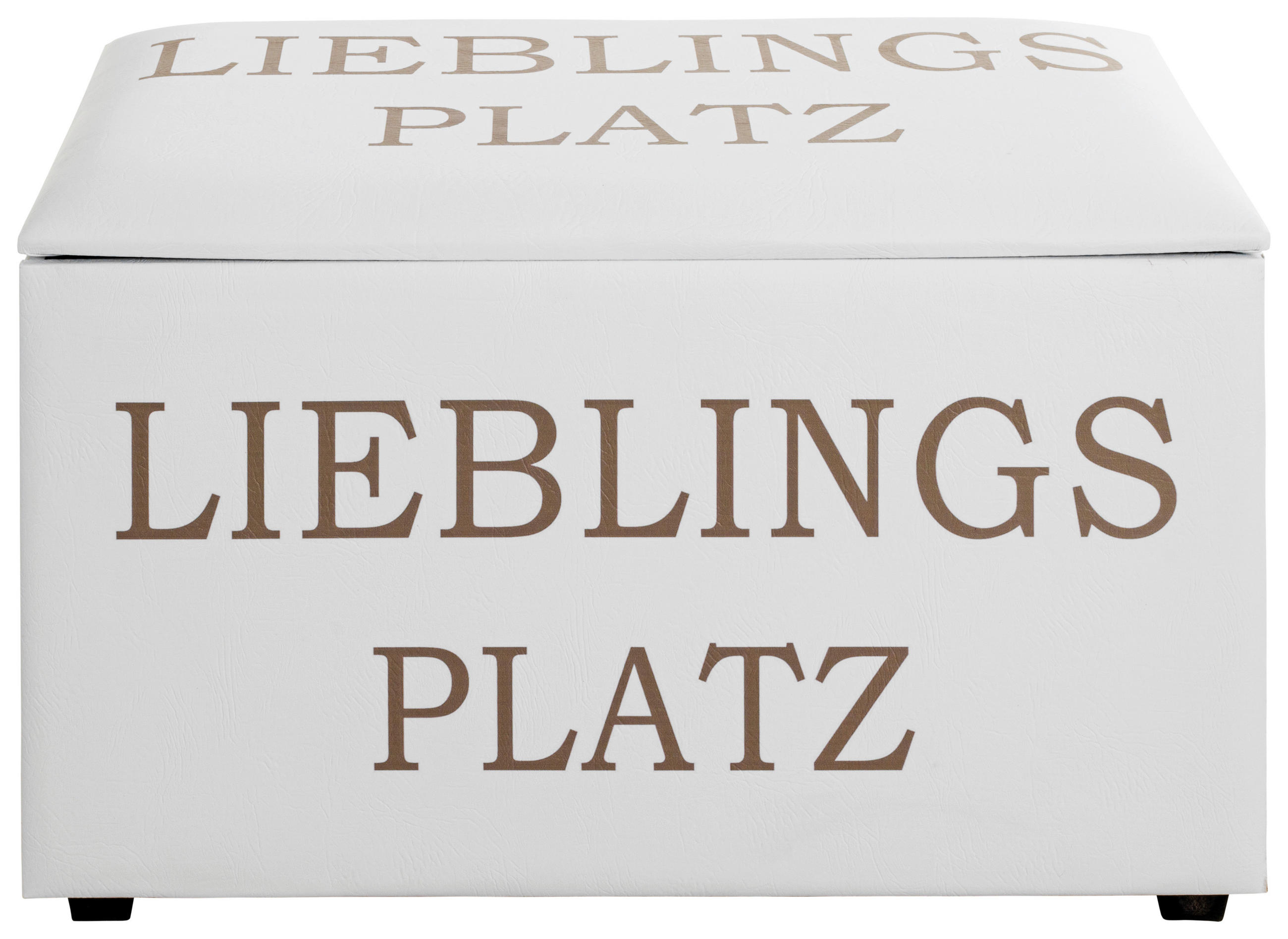 Truhenbank Lieblingsplatz Motiv