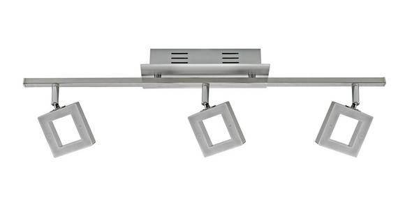 LED-STRAHLER 60,5/8/19 cm - Alufarben/Nickelfarben, Basics, Kunststoff/Metall (60,5/8/19cm) - Novel