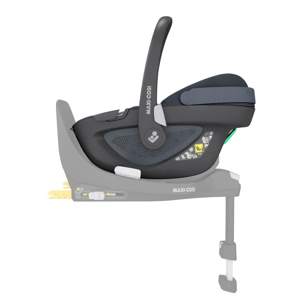 AUTO-SEDIŠTE ZA BEBE  Pebble 360  - tamnosiva, Trendi, metal/plastika (36/47/73cm) - Maxi-Cosi