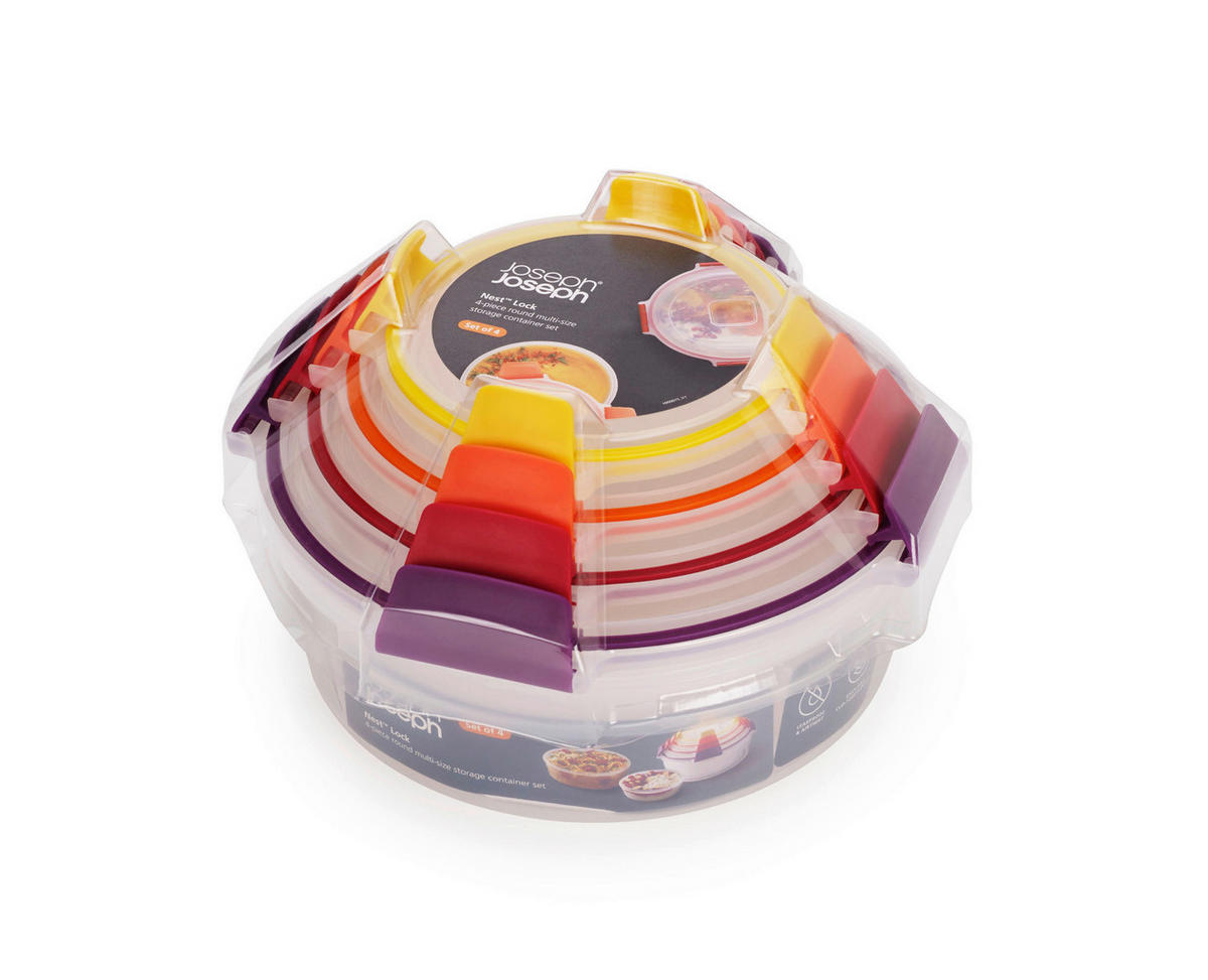 SET KUTIJA ZA HRANU     - višebojna, Osnovno - Joseph Joseph