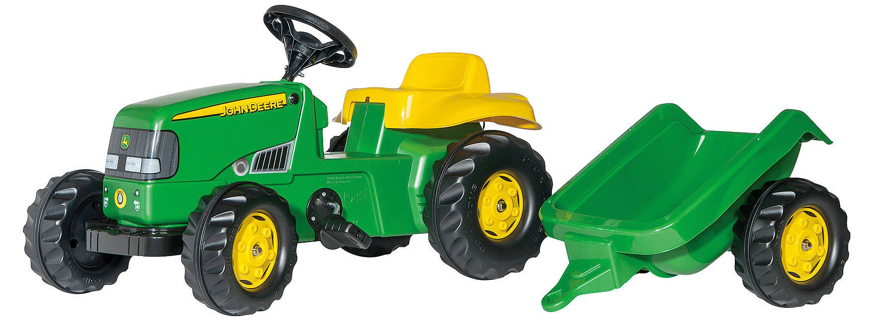 KINDERTRAKTOR - Grün, KONVENTIONELL, Kunststoff