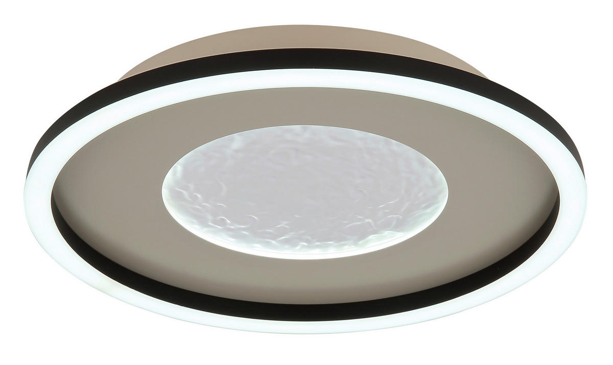 LED-DECKENLEUCHTE  33/5,7 cm    - Klar/Weiss, Basics, Kunststoff/Metall (33/5,7cm) - Globo