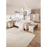 BETT Kiefer massiv 180/200 cm - Weiß/Grau, LIFESTYLE, Holz (180/200cm) - Carryhome