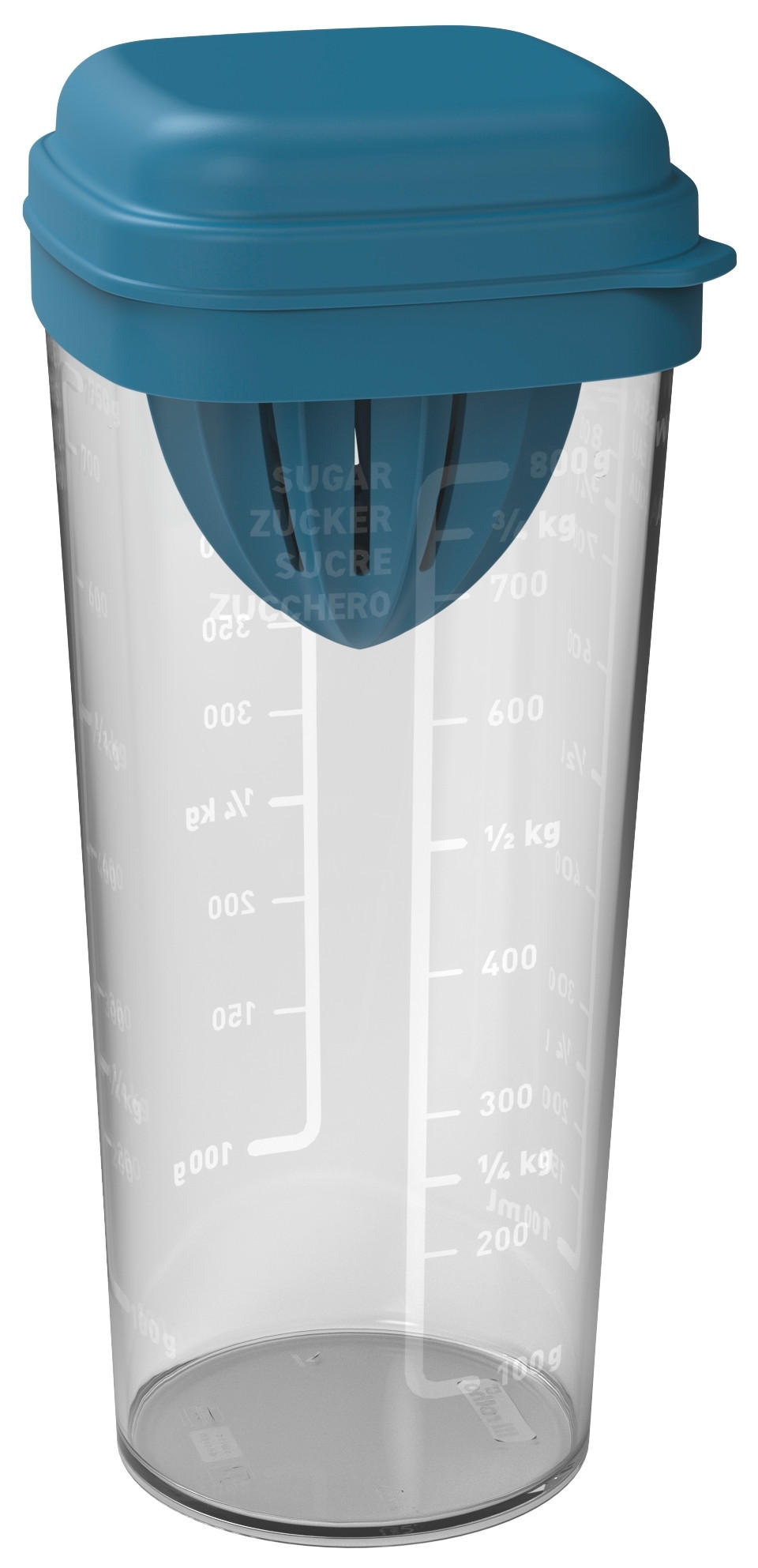 DRESSINGSHAKER LOFT  - Blau, Basics, Kunststoff (1l) - Rotho