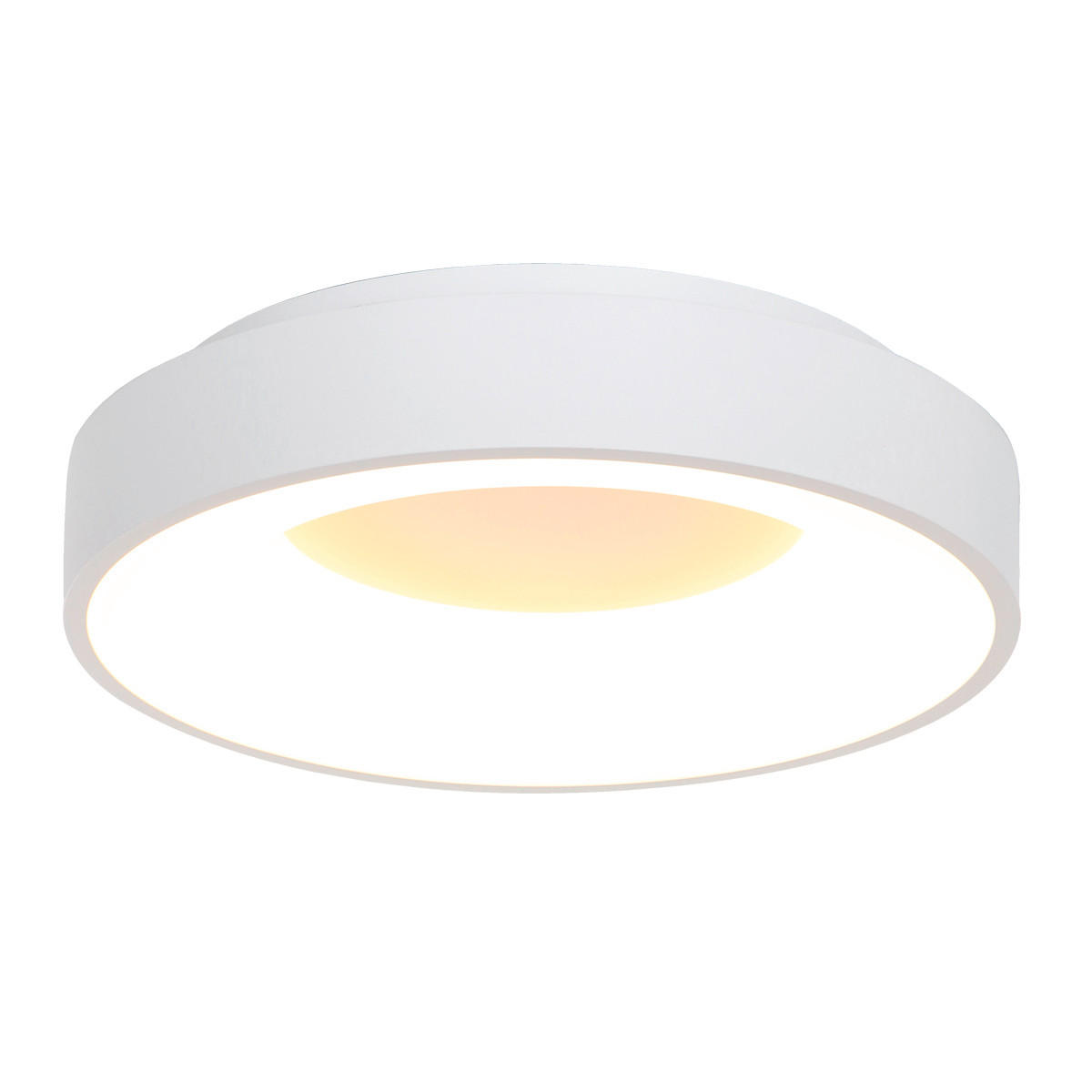 LED-DECKENLEUCHTE Ringlede 48/9 cm   - Weiß, KONVENTIONELL, Kunststoff/Metall (48/9cm)
