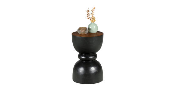 BEISTELLTISCH in Holz 34/34/45 cm  - Schwarz, Trend, Holz (34/34/45cm) - Ambia Home