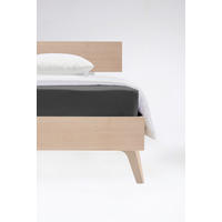 SPANNBETTTUCH Flausch Jersey Jersey  - Anthrazit, Basics, Textil (100/200cm) - Fleuresse