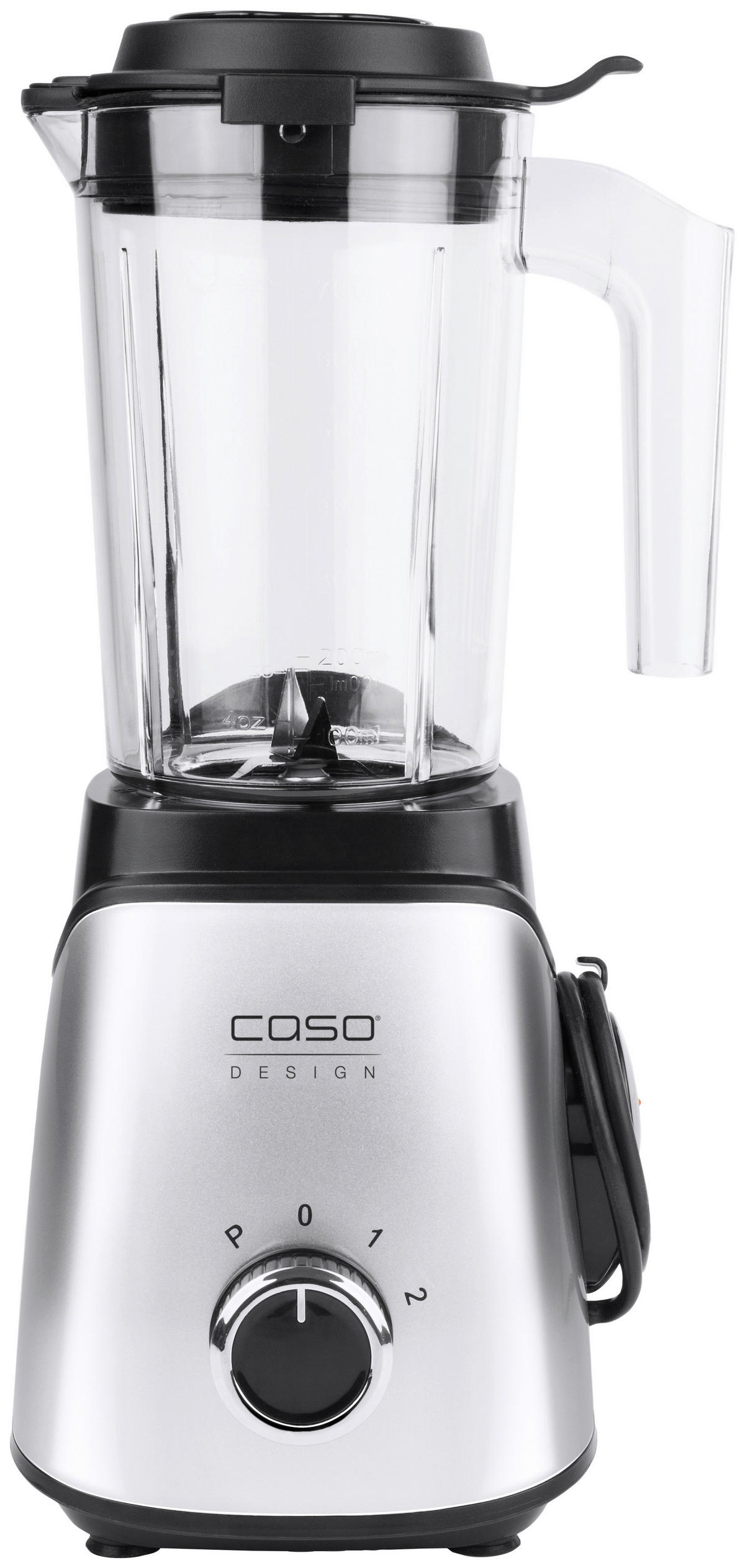 STANDMIXER  - Hellgrau/Schwarz, Basics, Kunststoff/Metall (17/37/16cm) - CASO Design
