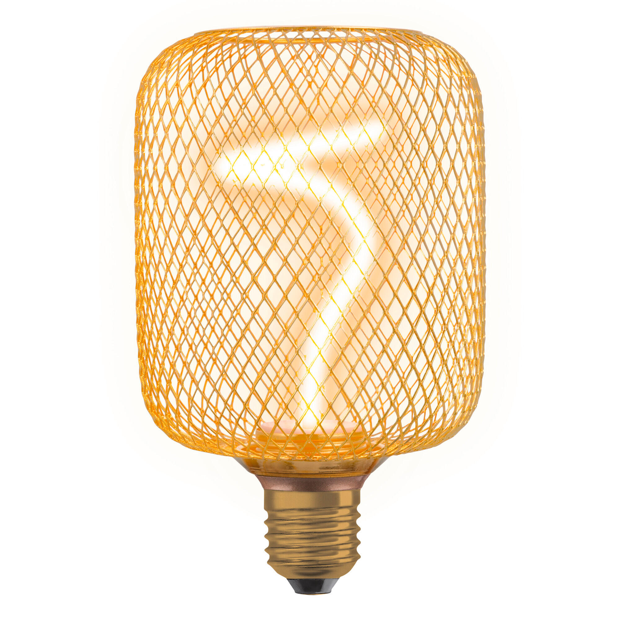 LED-FILAMENT-LEUCHTMITTEL   E27 3.5 W  - Goldfarben, KONVENTIONELL, Metall (10/16,2cm) - Ledvance