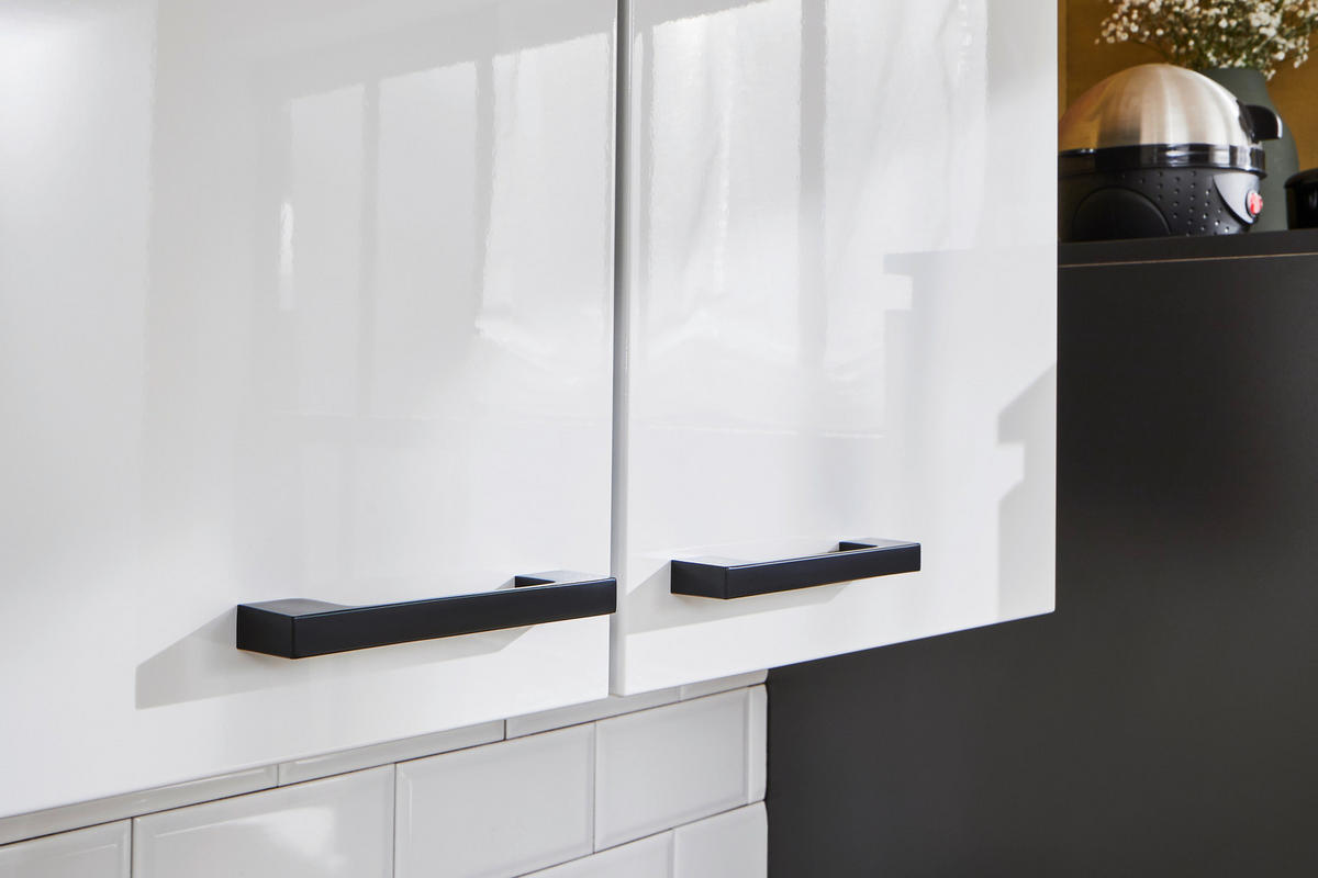 KÜCHENLEERBLOCK 260 cm   in Graphitfarben, Grau, Lavagrau  - Eichefarben/Lavagrau, Design, Holzwerkstoff/Metall (260cm) - Pino