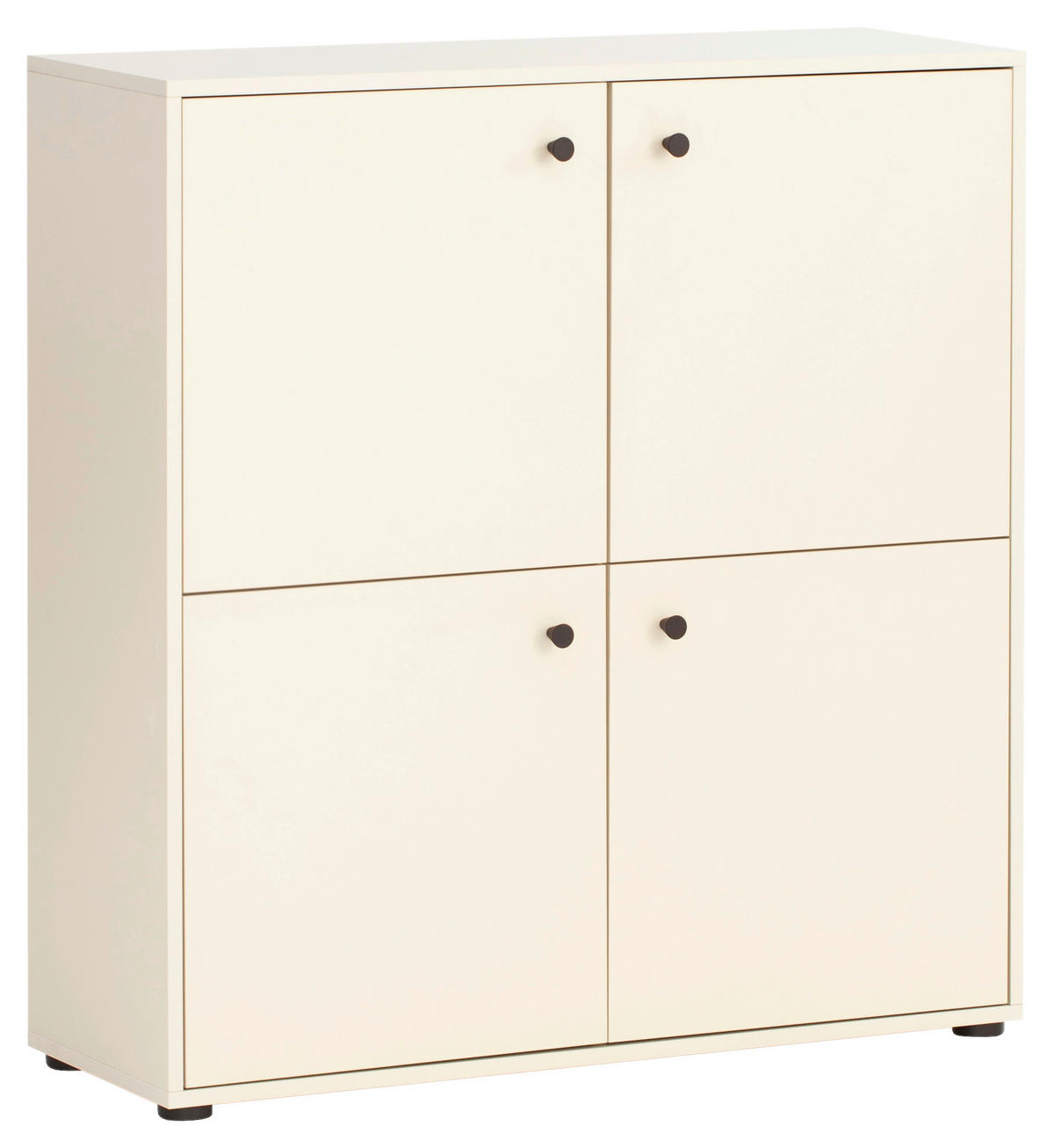 HIGHBOARD  in 98,1/101,9/33,05 cm  - Beige/Schwarz, Design, Holzwerkstoff/Kunststoff (98,1/101,9/33,05cm) - MID.YOU