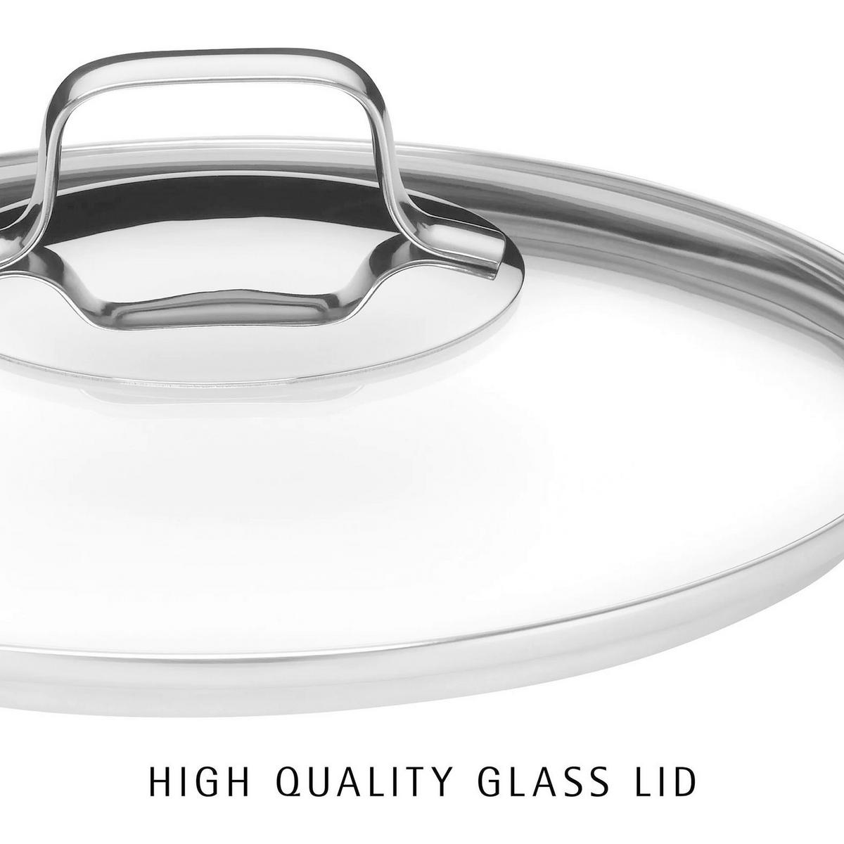 KOCHTOPFSET Belmonte 5-teilig  - Edelstahlfarben, Basics, Metall - WMF