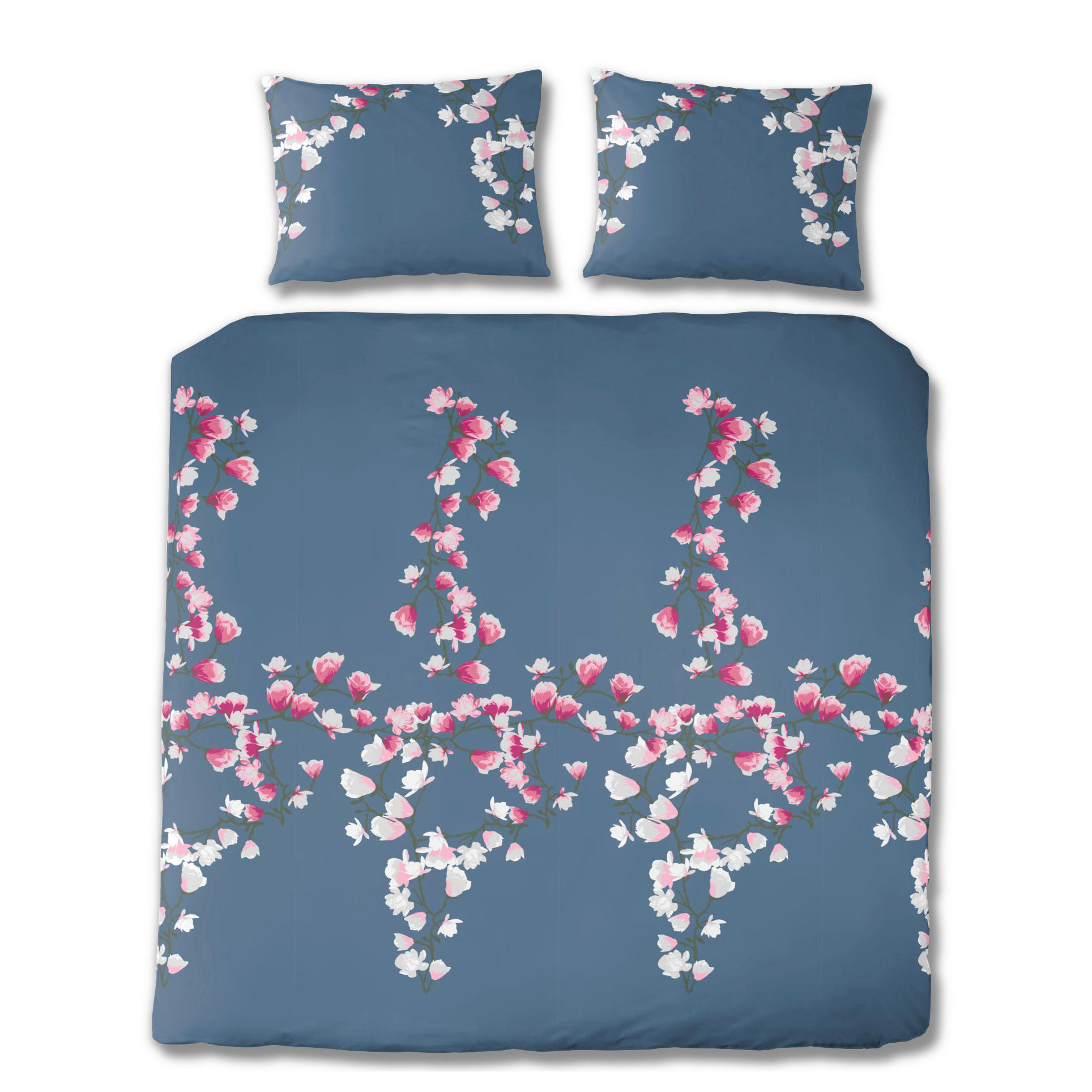 BETTWÄSCHE 3-teilig Renforcé 200/200 cm  - Blau, Design, Textil (200/200cm) - Florella