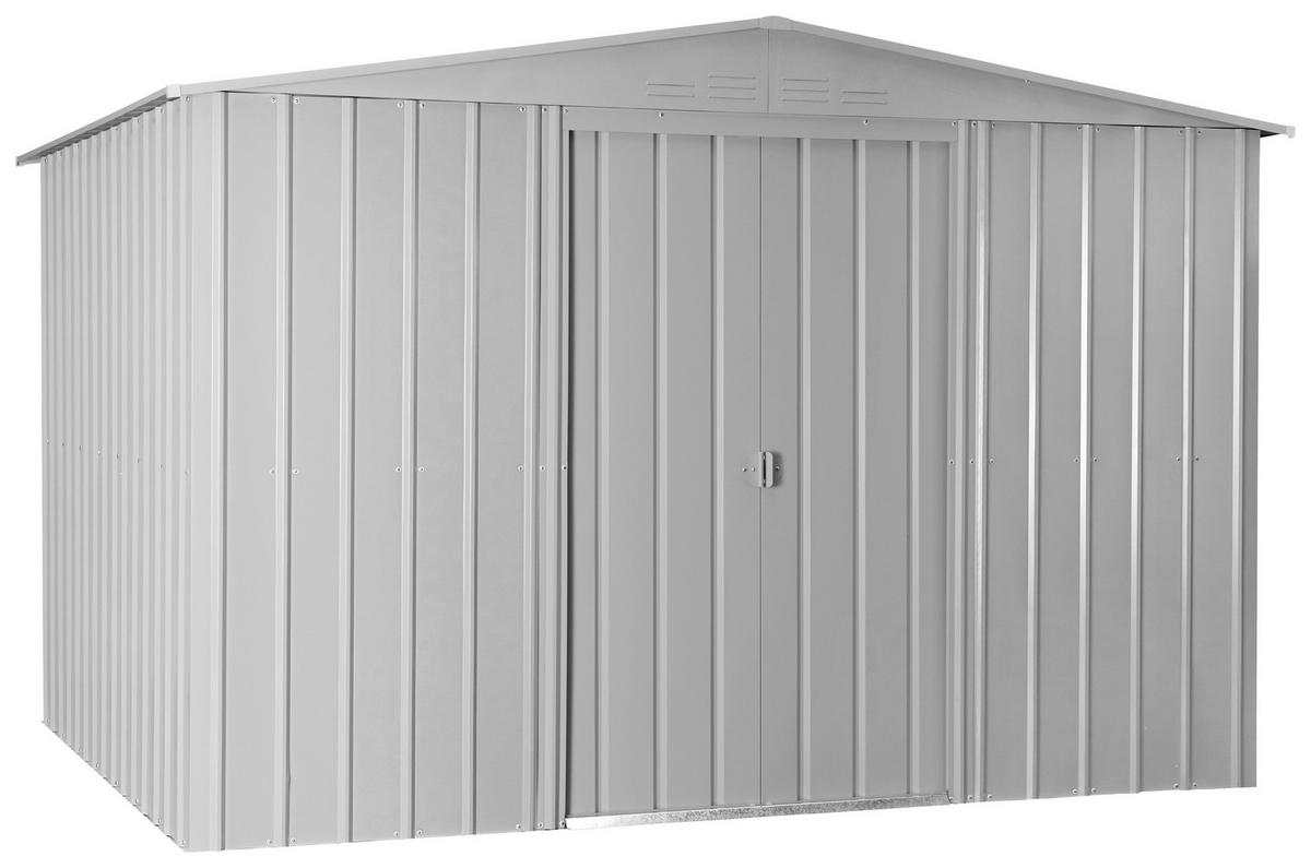 GERÄTEHAUS 308/202/247 cm  - Silberfarben, Basics, Metall (308/202/247cm)