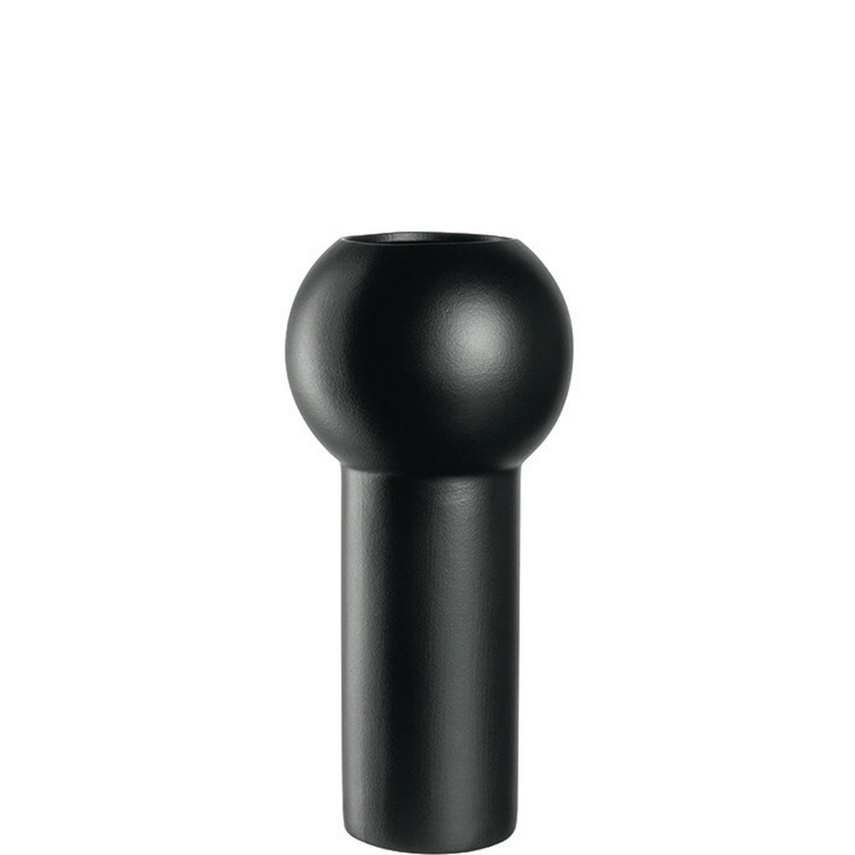 VASE 31 cm  - Schwarz, LIFESTYLE, Keramik (14,5/31/14,5cm) - Leonardo