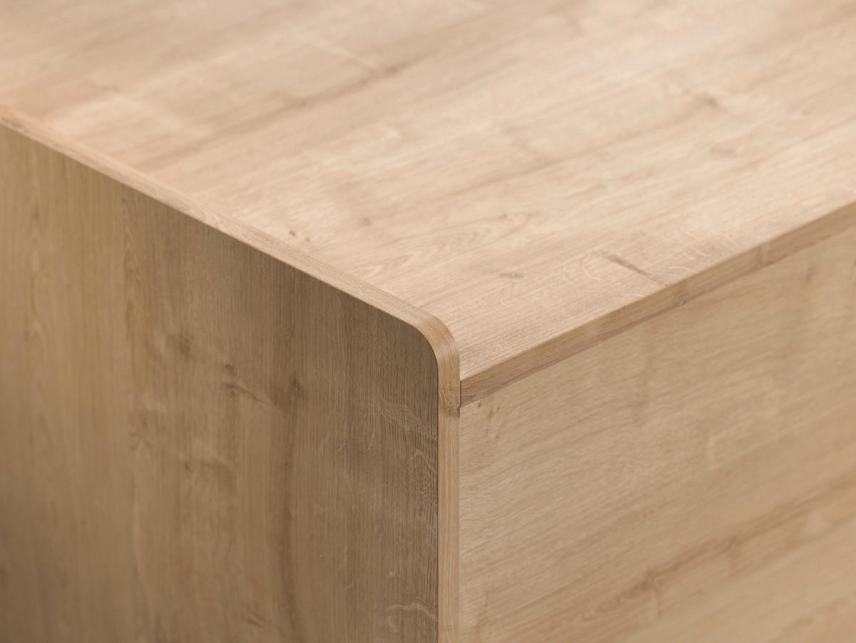 KOMMODE  in 99,8/89,7/58,4 cm  - Eichefarben, MODERN, Holz/Holzwerkstoff (99,8/89,7/58,4cm) - MID.YOU