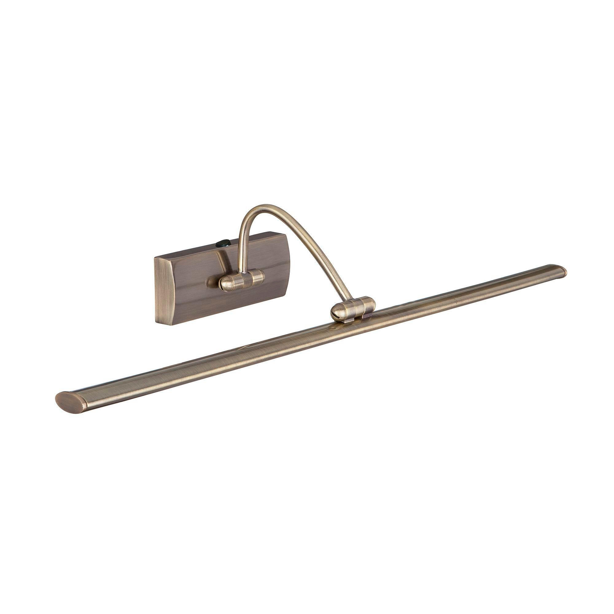 LED-TAVELBELYSNING Barcelona 38/11/19 cm   - mässingsfärgad, Basics, metall (38/11/19cm)