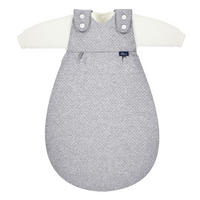 BABYSCHLAFSACKSET Baby-Mäxchen    62/68   - Hellgrau/Weiß, Basics, Textil (62/68null) - Alvi
