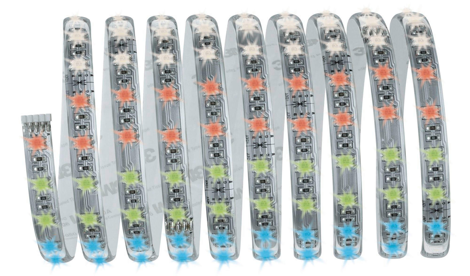 LED-STRIP MAX LED 300/1,25/0,3 cm   - Silberfarben, Design, Kunststoff (300/1,25/0,3cm) - Paulmann