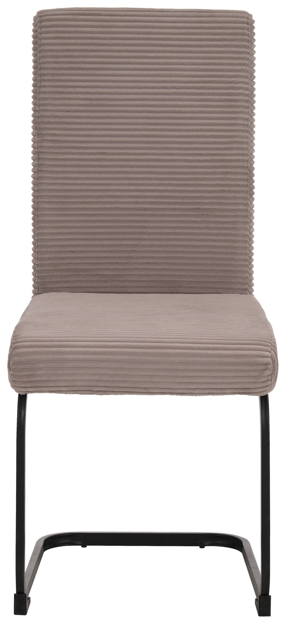 SCHWINGSTUHL   Mikrofaser  - Hellbraun/Schwarz, MODERN, Textil/Metall (46/100/61cm) - MID.YOU