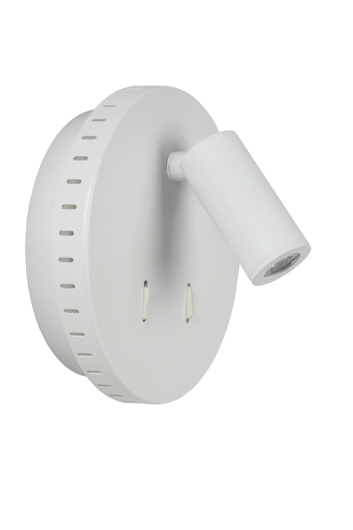 LED-WANDLEUCHTE - Weiss, Basics, Metall (14/14/10.5cm) - Lucide
