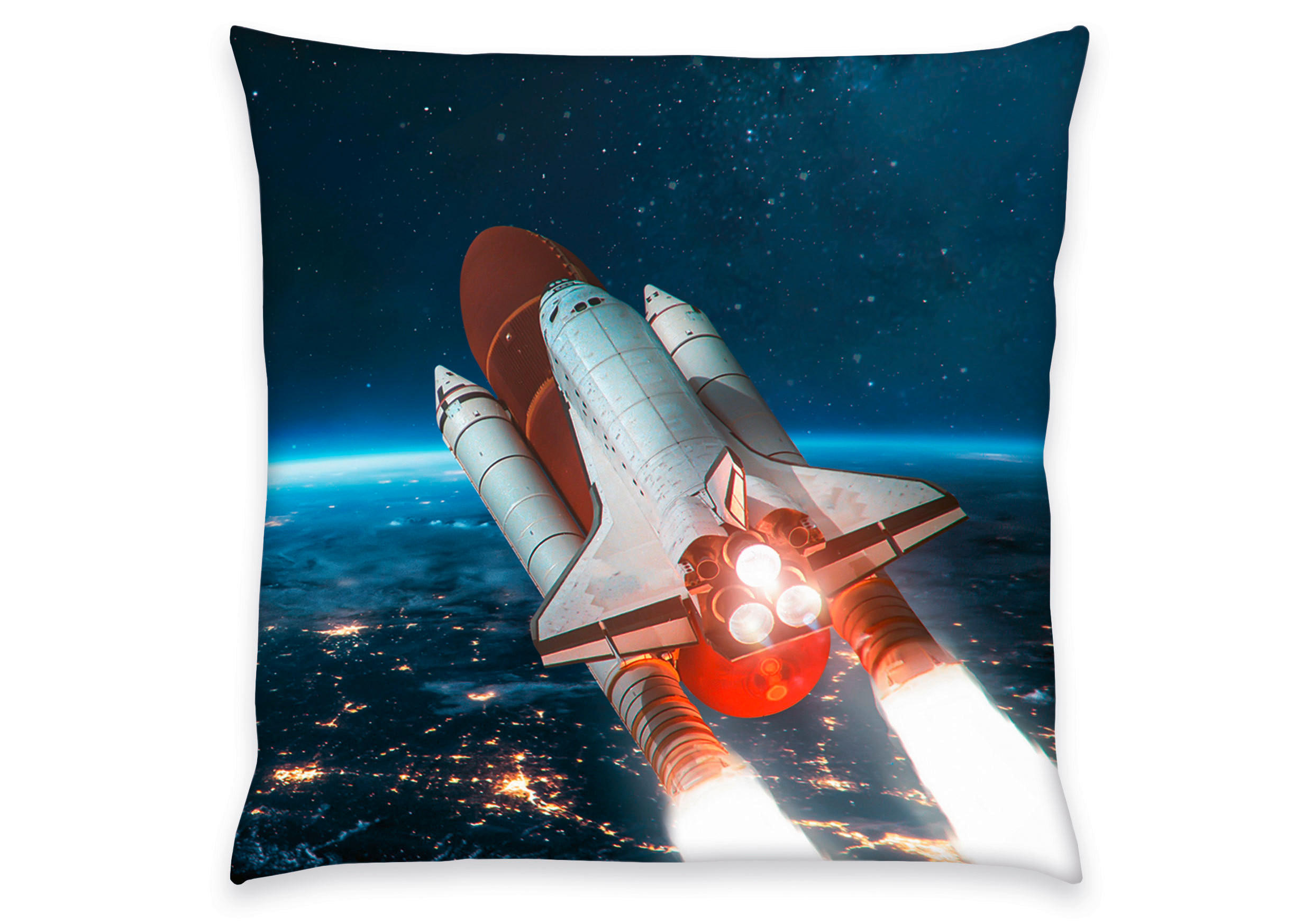 Thumbnail - Herding Jugendbettwäsche, Mehrfarbig, Textil, Weltall, 135x200 cm, Oeko-Tex® Standard 100, pflegeleicht, hautfreundlich,...