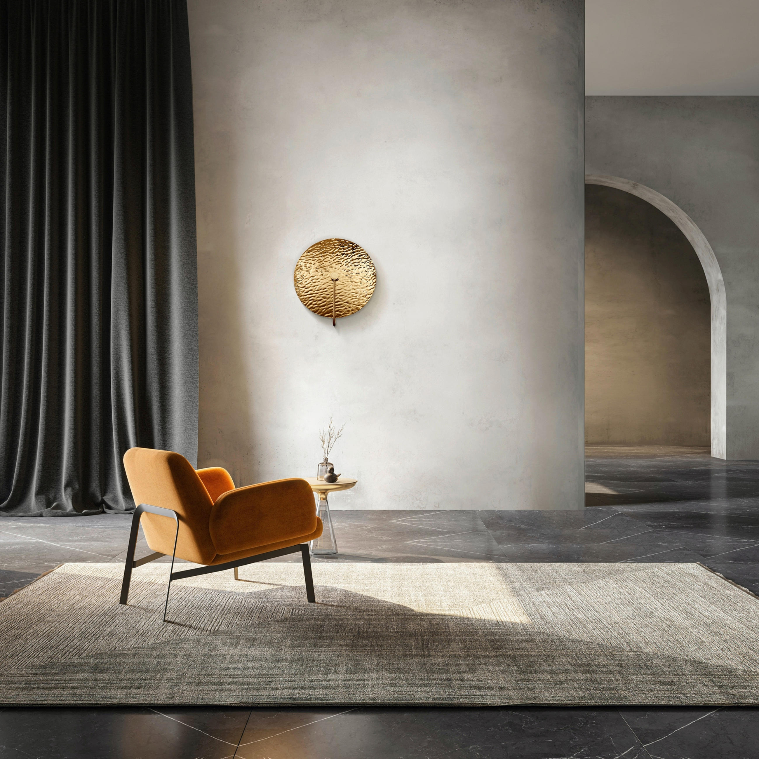 WANDLEUCHTE - Goldfarben, Basics, Glas/Metall (40/13/40cm) - MAYTONI