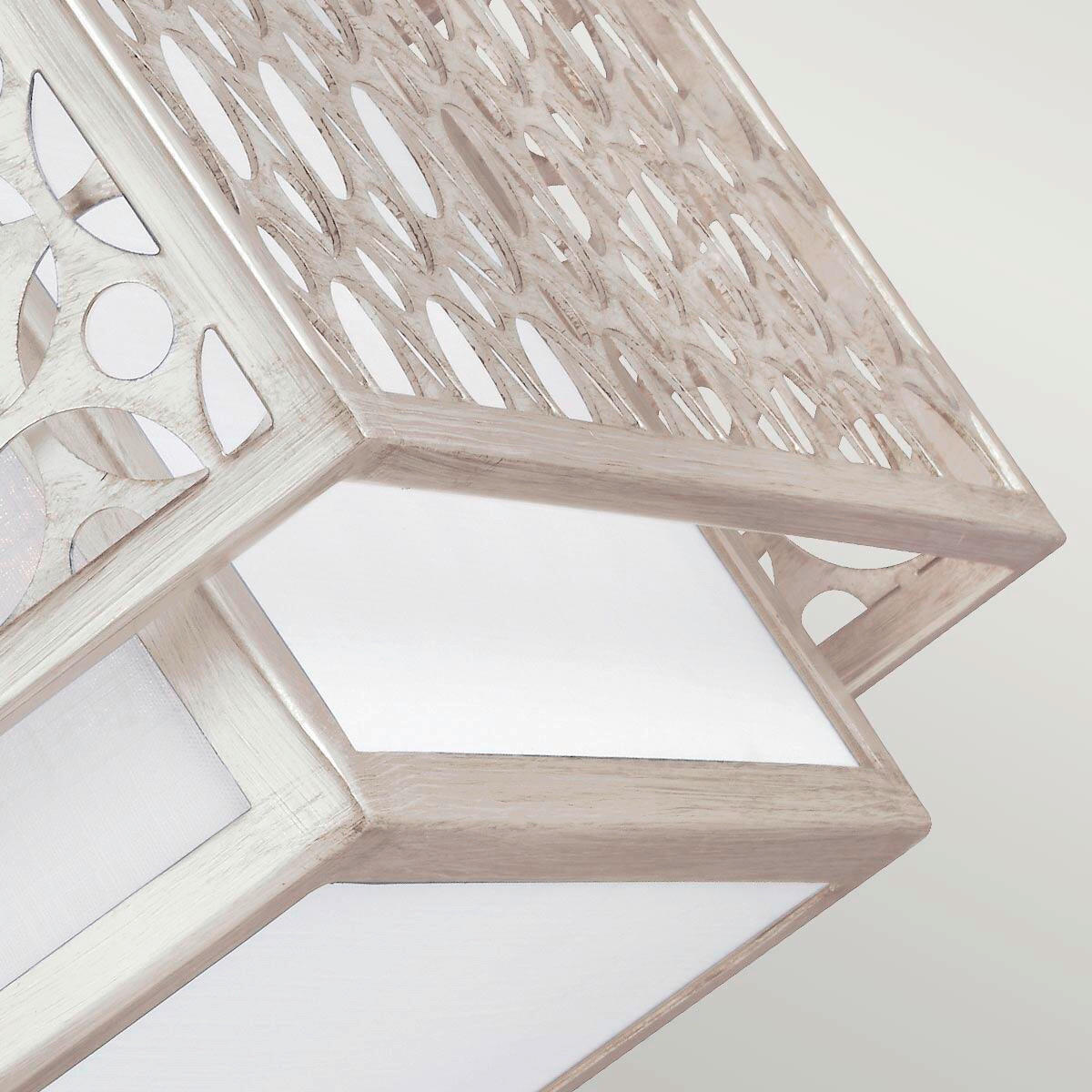 DECKENLEUCHTE  36.8/20.9 cm    - Silberfarben, Konventionell, Metall (36.8/20.9cm) - Elstead Lighting