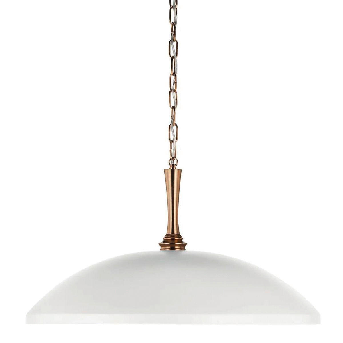 HÄNGELEUCHTE    - Weiss/Champagner, Konventionell, Metall (225,9/33/50,8cm) - Elstead Lighting