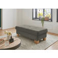 ECKSOFA in Flachgewebe Braun, Grün  - Wildeiche/Braun, Natur, Holz/Textil (301/243cm) - Voleo