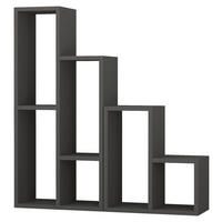 REGAL Anthrazit  - Anthrazit, Design, Holzwerkstoff (42/89/20cm) - Livetastic