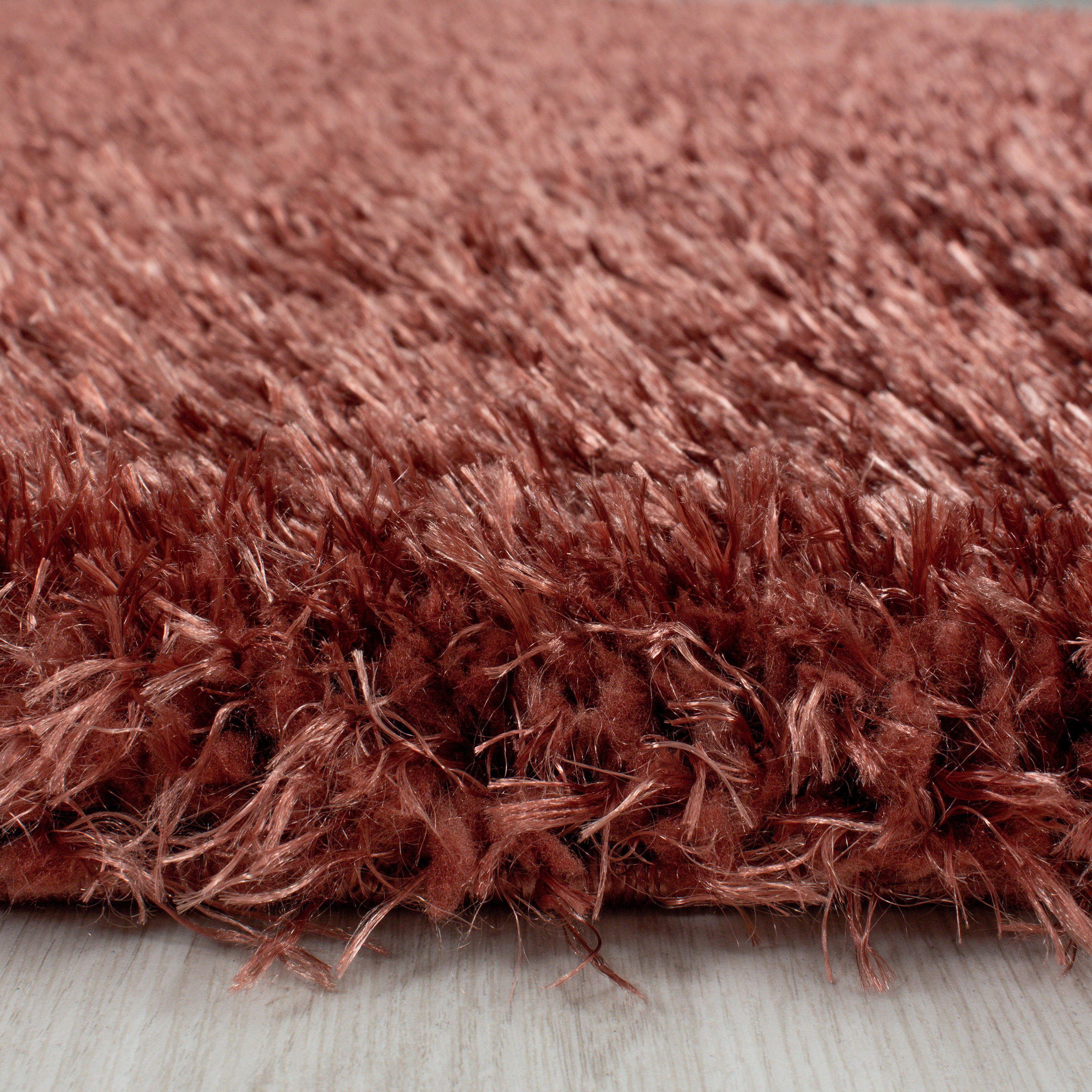 HOCHFLORTEPPICH Kupferfarben - Kupferfarben, Basics, Textil (80cm) - Novel