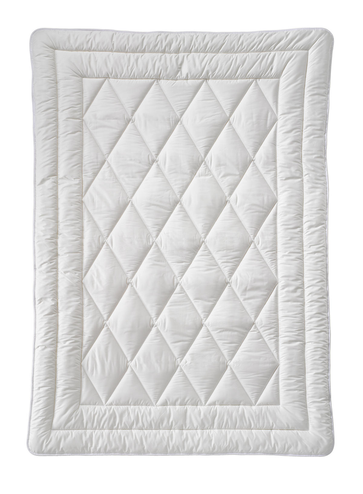 CELOROČNÍ PŘIKRÝVKA, 135/200 cm, bavlněná výplň - krémová, Basics, textil/přírodní materiály (135/200cm) - Billerbeck
