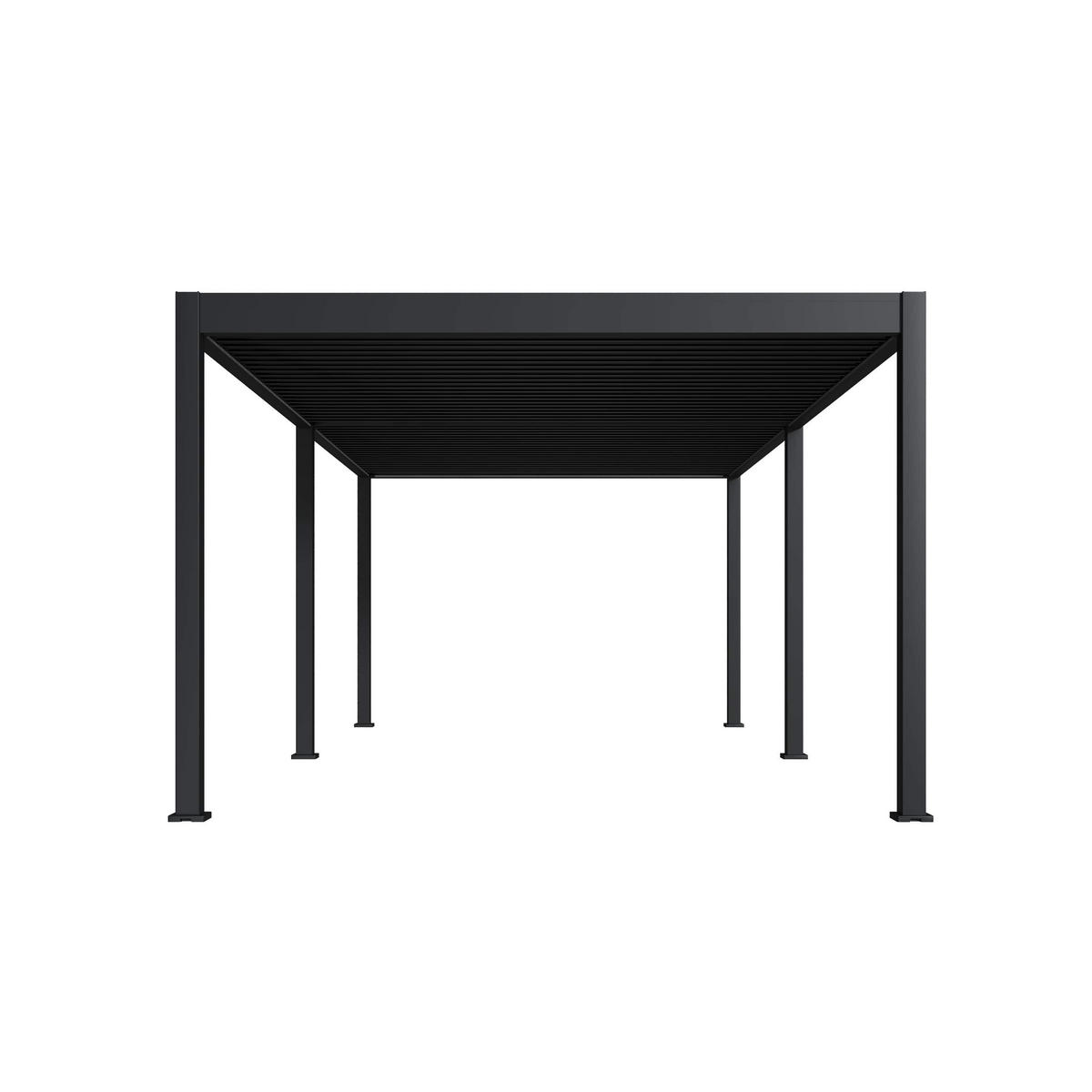 PERGOLA - Anthrazit, Basics, Metall (530/255/360cm) - Gardenson