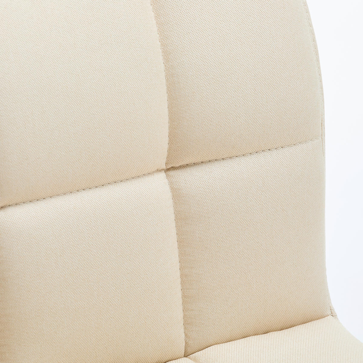 BARHOCKER in Schwarz, Beige  - Beige/Schwarz, Basics, Textil/Metall (45/92/48cm) - Livetastic