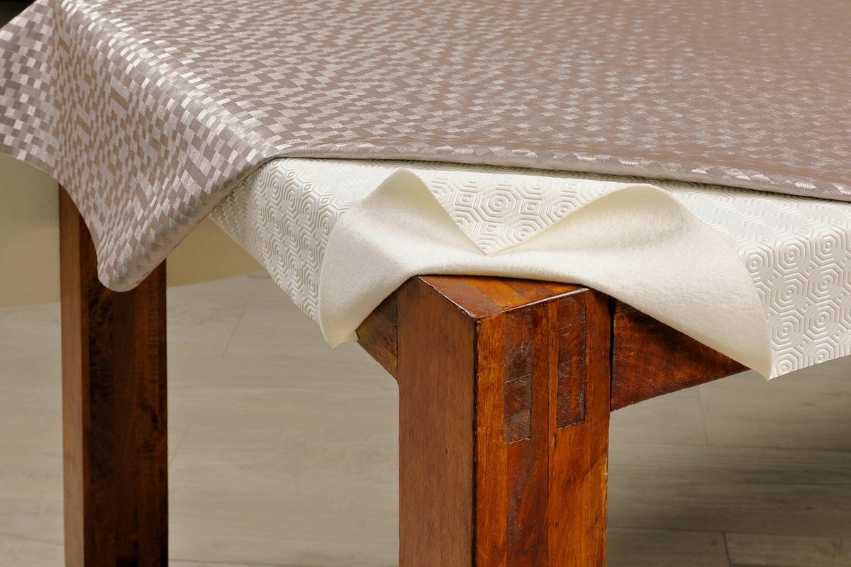 TISCHSCHONER Kunststoff Weiß 10/145 cm  - Weiß, Basics, Kunststoff (10/145cm) - Esposa