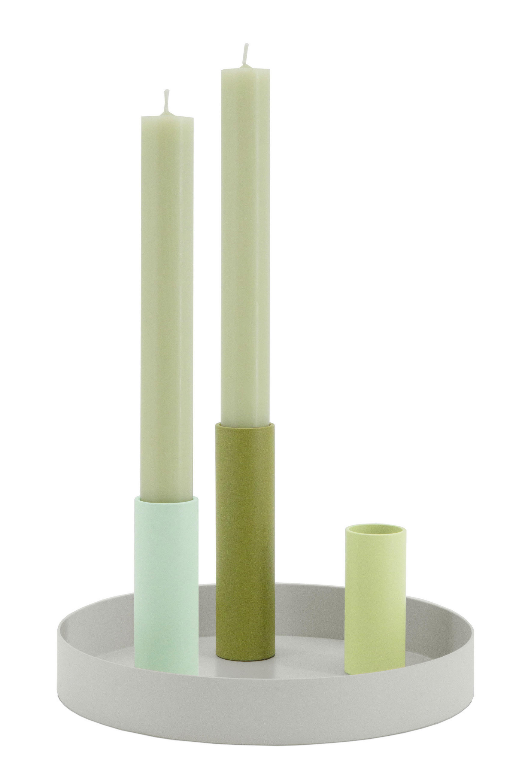 KERZENHALTER - Multicolor, Basics, Metall (17/17/2,5cm)