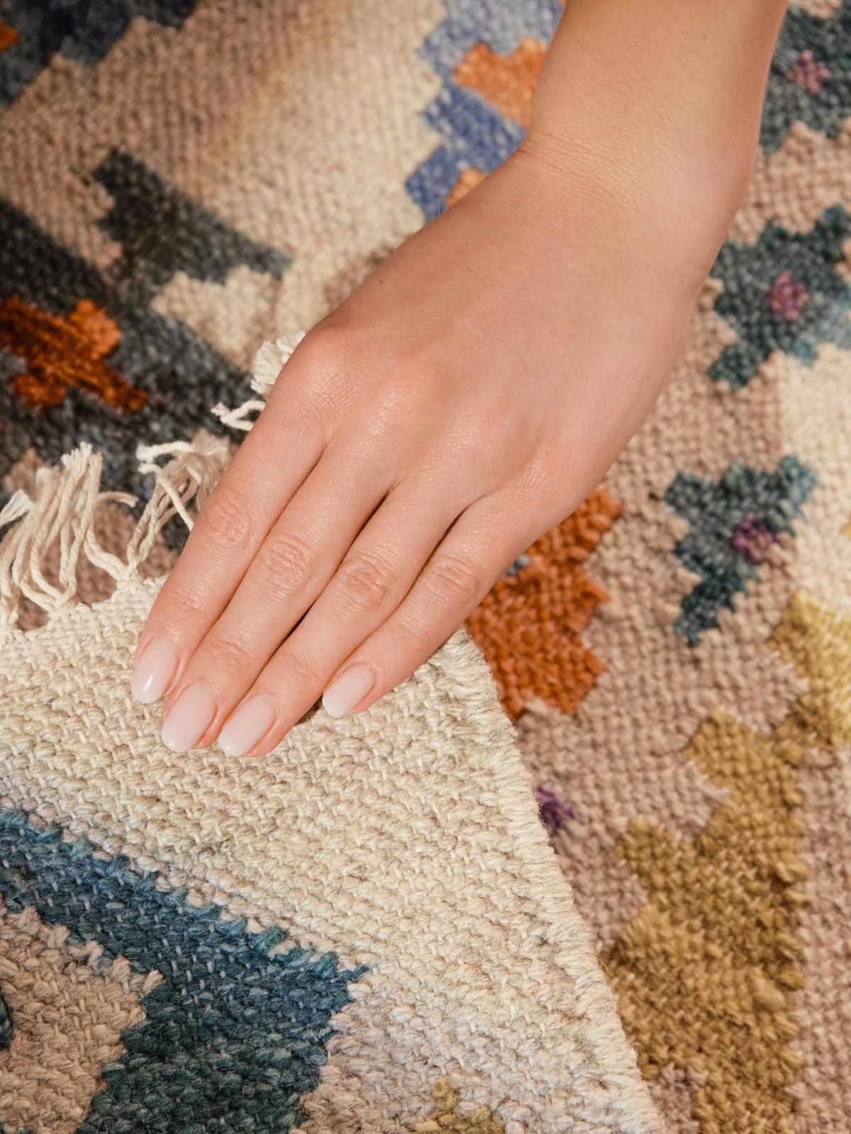 LÄUFER 60/190 cm Kamal  - Multicolor/Creme, Design, Textil (60/190cm)