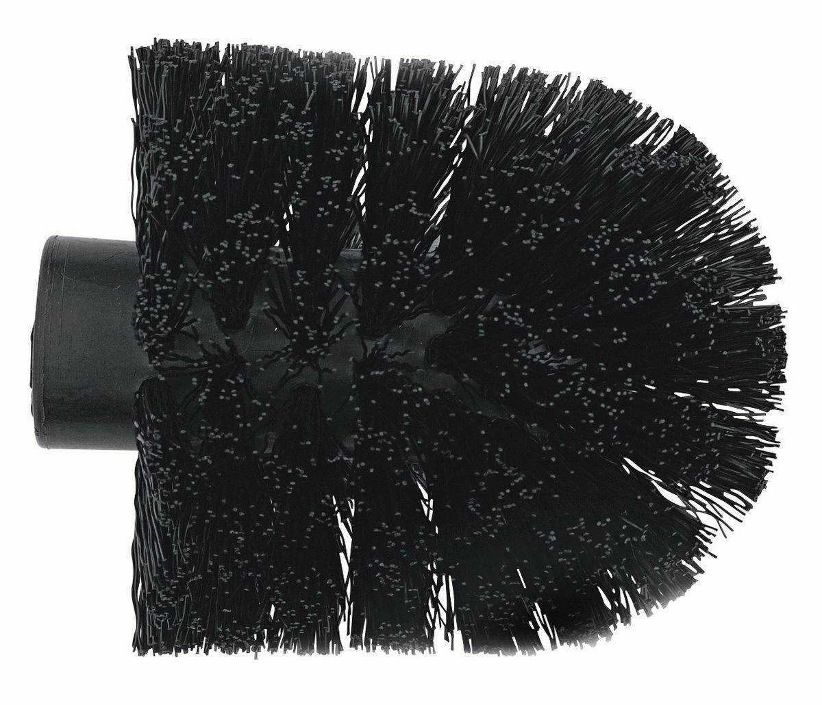ERSATZBÜRSTENKOPF   Kunststoff  - Schwarz, Basics, Kunststoff (6.5cm) - Sadena