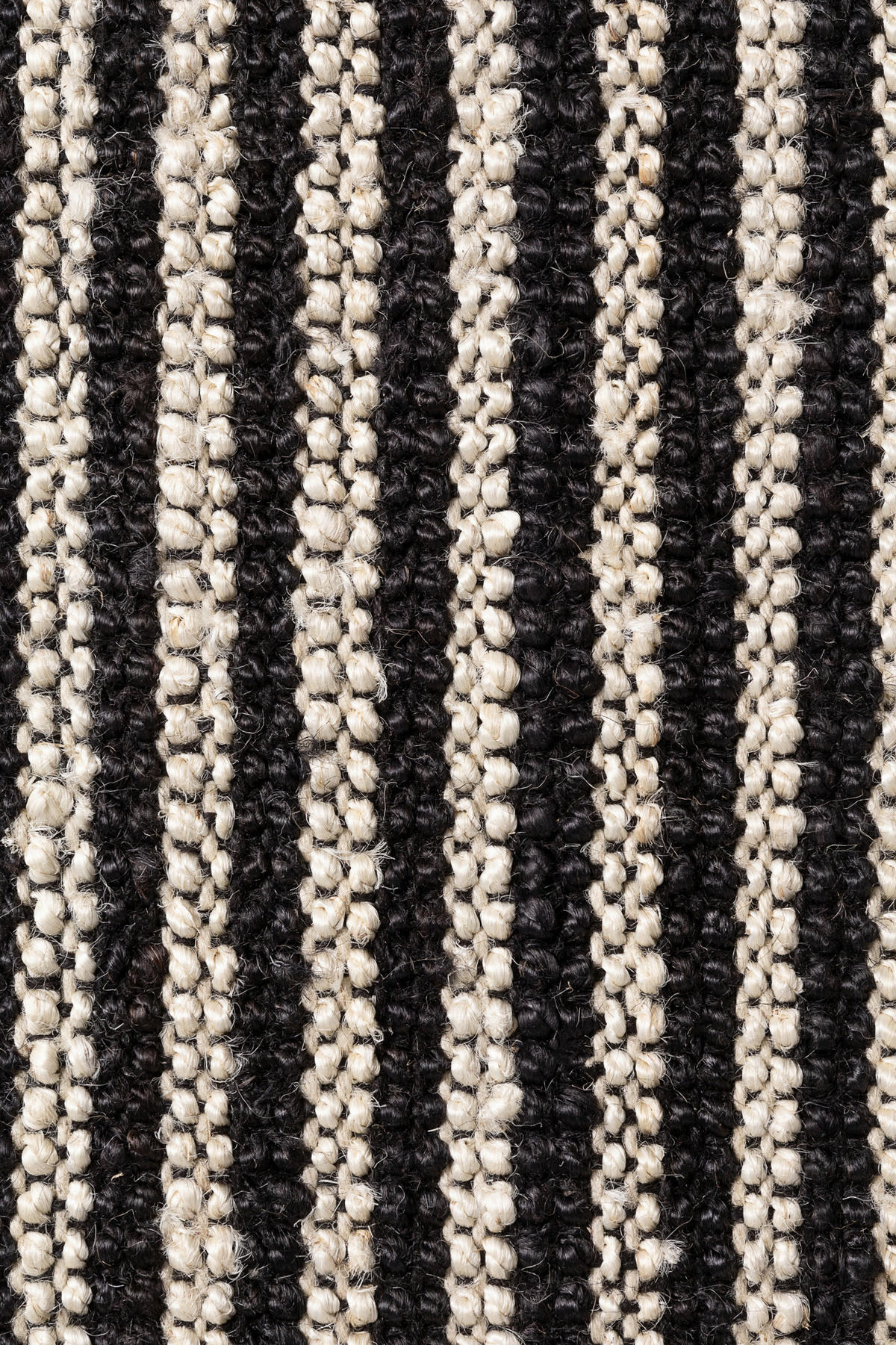 JUTETEPPICH 200/300 cm Harvest Creme, Schwarz  - Creme/Schwarz, Design, Textil (200/300cm) - Elle Decoration