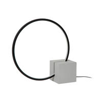 LED-TISCHLEUCHTE - Schwarz/Grau, Konventionell, Metall (32/10/32cm) - Lucide