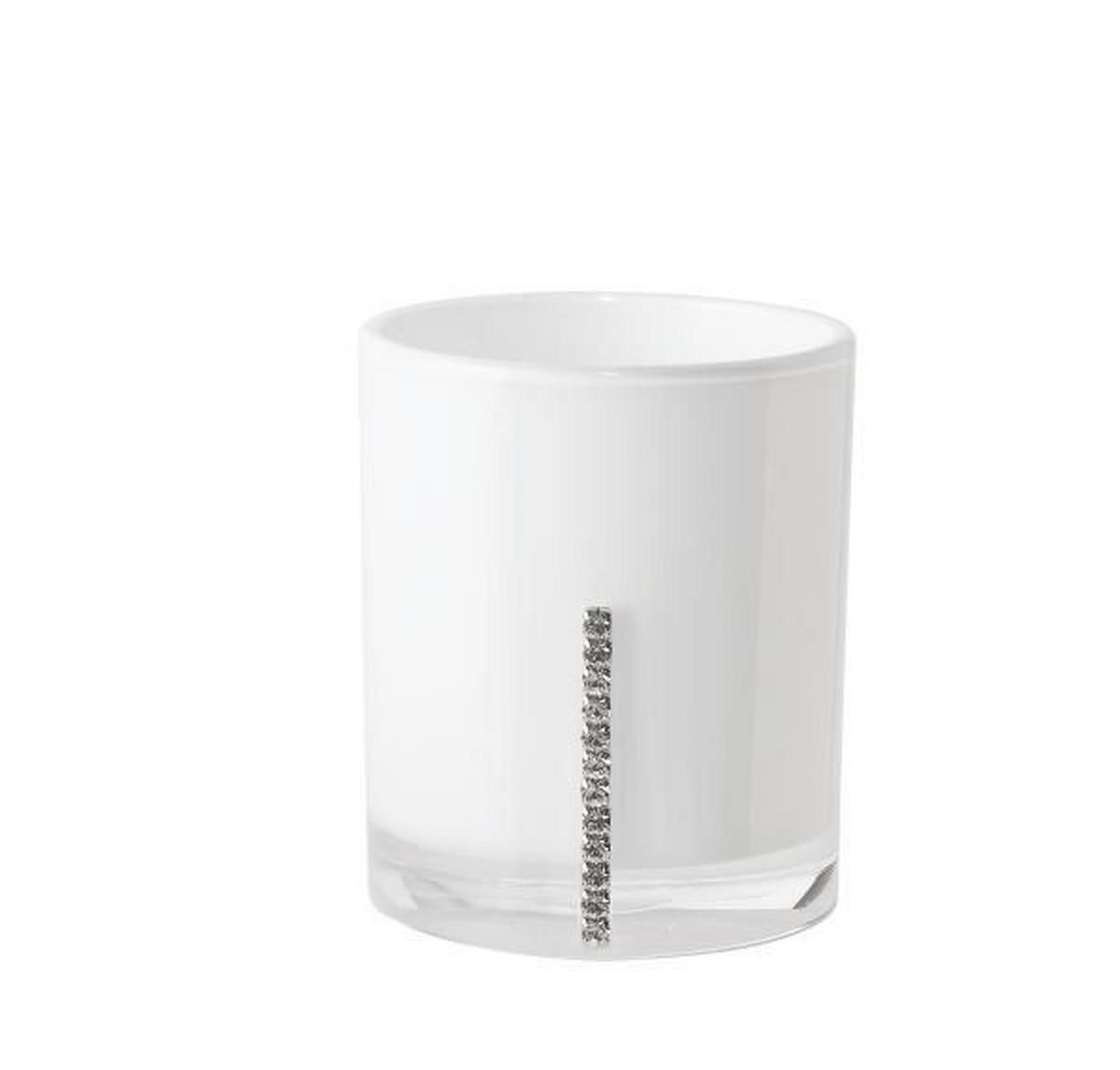 FOGKEFETARTÓ POHÁR műanyag  - fehér, Basics, műanyag (7/8.5cm) - Sadena