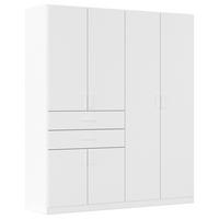 DREHTÜRENSCHRANK in Weiss  - Weiss, Modern, Holzwerkstoff/Kunststoff (180/210/54cm) - Rauch Möbel