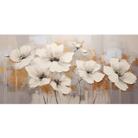 METALLBILD Blumen  - Multicolor, Basics, Metall (30/60/2cm) - Euroart