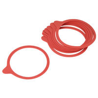 GUMIGYŰRŰK - piros, Basics, műanyag (9cm) - Dr.Oetker